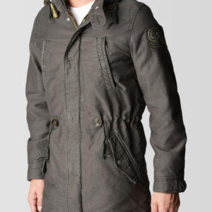 Sherpa Lined Mens Parka Jacket